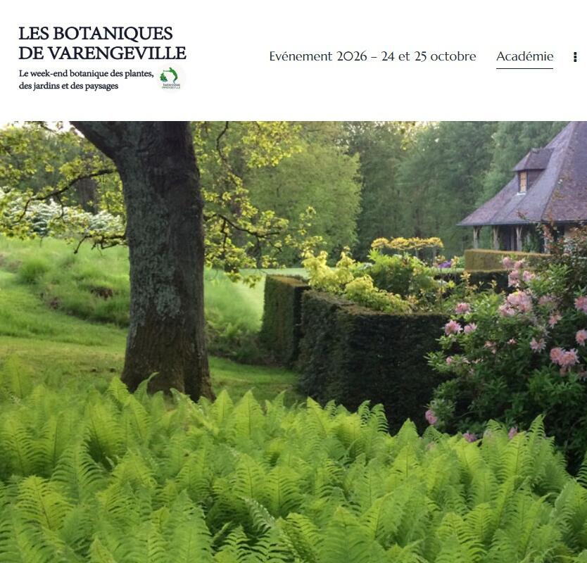 Site Web – Les Botaniques de Varengeville